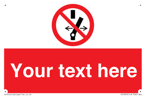 Custom prohibition Do not alter the state of the switch